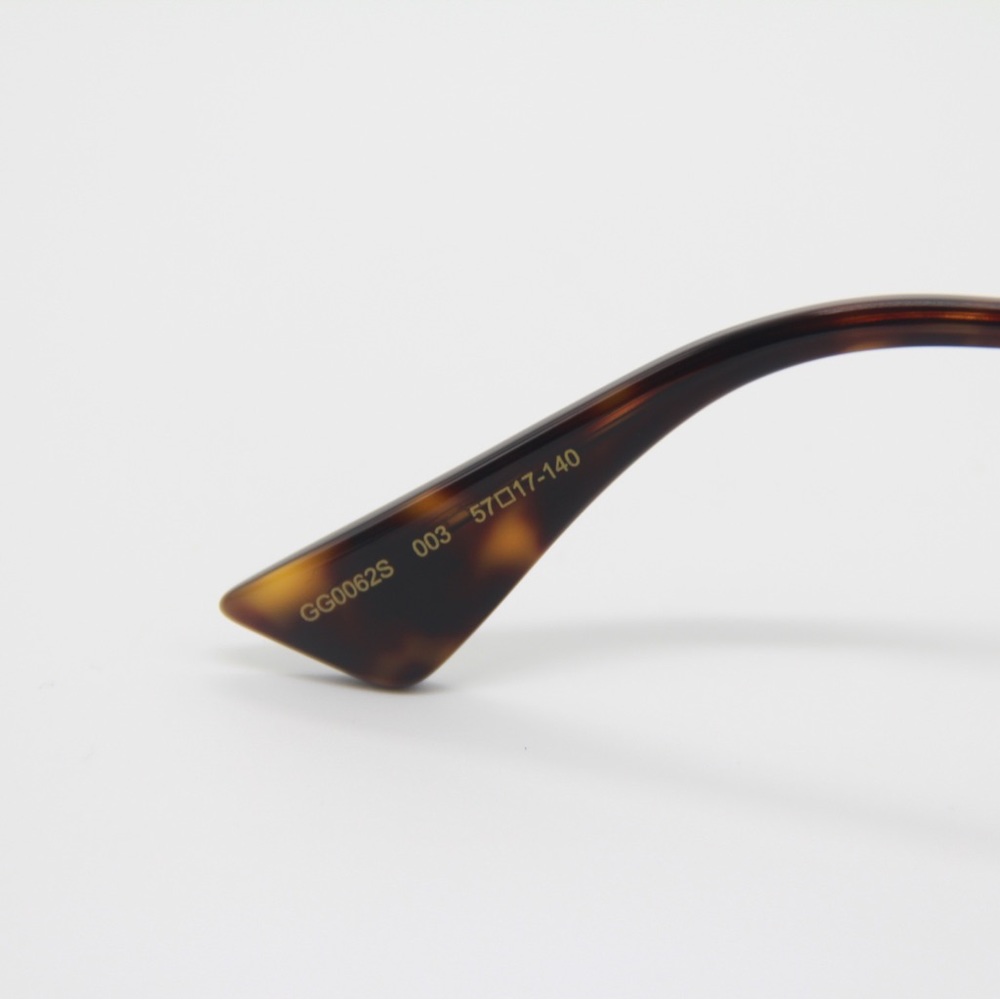 NEW GUCCI AVIATOR SUNGLASSES GG0062S 003 NEW EYEWEAR GUCCI - Picture 10 of 13